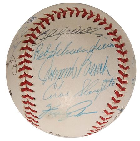 Lot #1346 Baseball Hall of Famers Baseball - Image 4