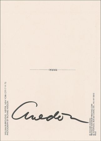 Lot #555 Richard Avedon Postcards - Image 1