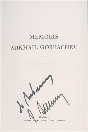Lot #222 Mikhail Gorbachev Book - Image 1