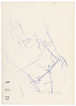 Lot #1065 Sammy Davis, Jr Signed Photograph - Image 2