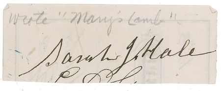 Lot #604 Sarah Josepha Hale - Image 1