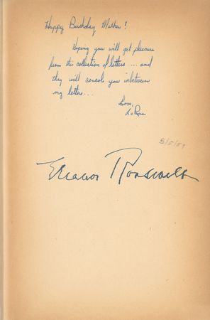 Lot #103 Eleanor Roosevelt Book - Image 1