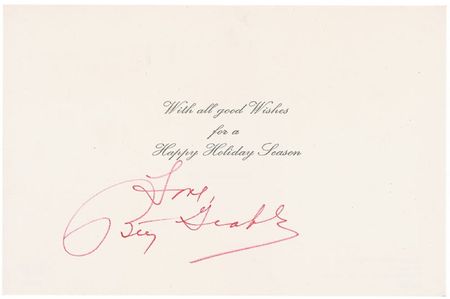 Lot #1125 Betty Grable Handwritten Letter Signed and Cards - Image 2