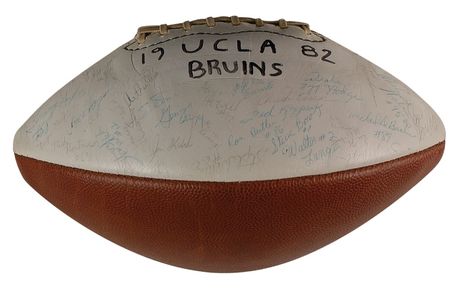 Lot #1411 Football: UCLA Bruins Football - Image 1