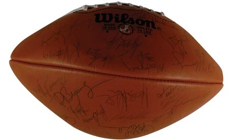 Lot #1471 Los Angeles Raiders Football - Image 2