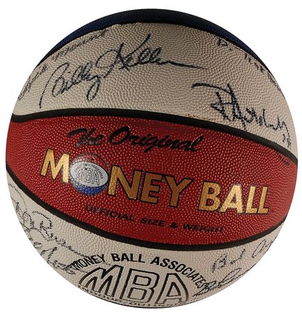 Lot #1453 Indiana Pacers Basketball - Image 1
