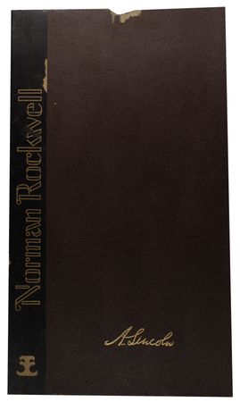 Lot #1616 Norman Rockwell: Very scarce Rockwell Young Lincoln artist proof - Image 2