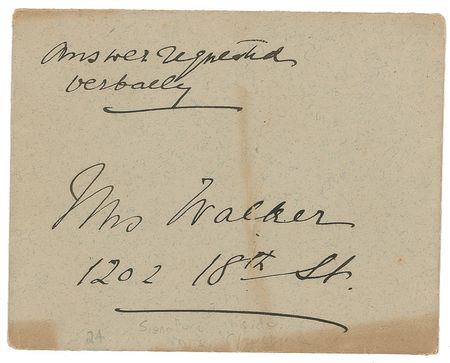 Lot #23 Frances Cleveland Handwritten Letter Signed - Image 4