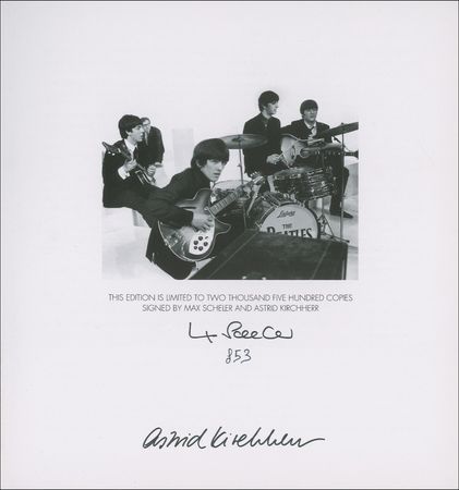 Lot #794 Beatles: Astrid Kirchherr Book - Image 1
