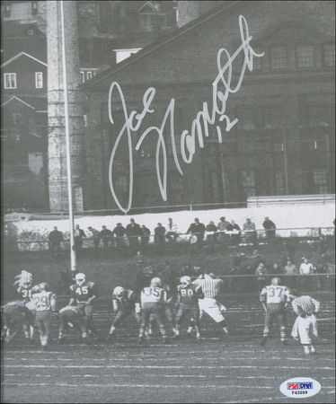 Lot #1489 Joe Namath Book - Image 1
