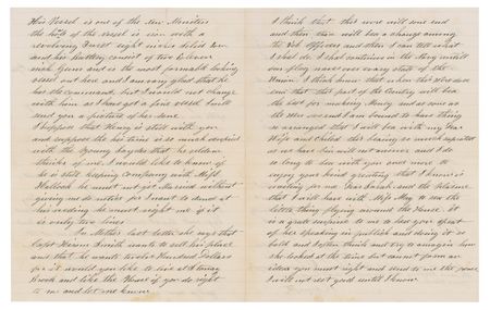 Lot #1919 USS Peosta: ?On my way up the Tennessee River I had a small skirmish with a party of guerillas and killed one and shot the arm off another, and am sorry that I did not send more of them to their long home? - Image 2