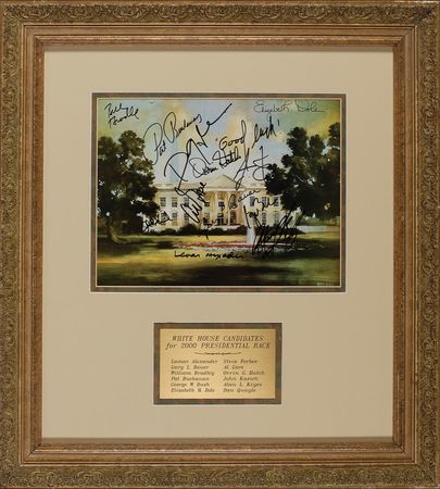 Lot #20 George W. Bush: Bush and his opponents