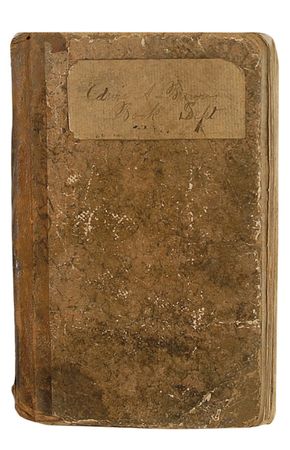 Lot #1911 Union Diary: An amazing Union diary with first-hand accounts of the battles of Missionary Ridge and Lookout Mountain - Image 1