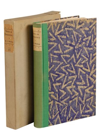 Lot #633 H. L. Mencken - Image 2