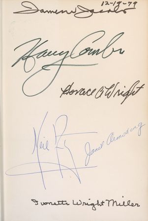 Lot #420 Neil Armstrong: The first man on the moon acknowledges “the Secret of the Wright Brothers” - Image 1
