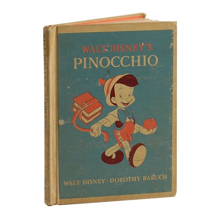 Lot #698 Walt Disney: Disney signs his classic, Pinocchio - Image 2