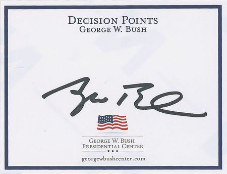 Lot #11 George and George W. Bush Bookplates