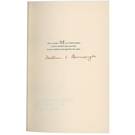 Lot #526 William S. Burroughs Book - Image 1
