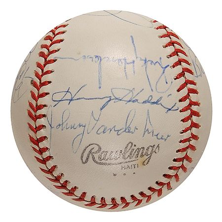 Lot #1440 Baseball: Milestones Baseball - Image 1