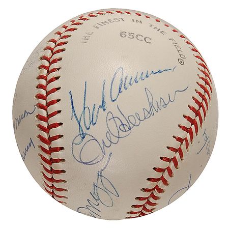 Lot #1440 Baseball: Milestones Baseball - Image 3