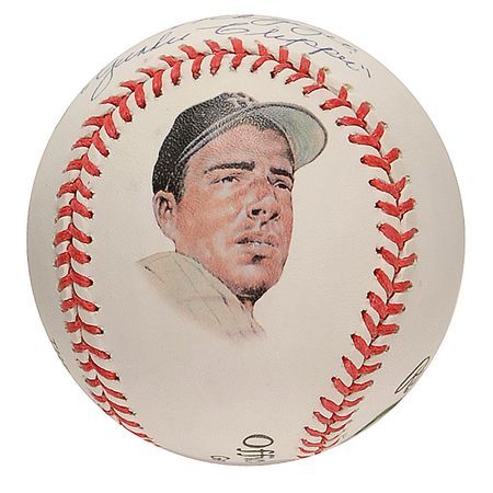 Lot #1483 Joe DiMaggio Baseball - Image 2