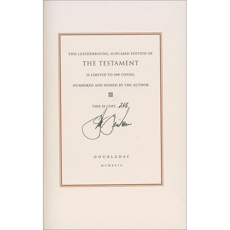 Lot #570 John Grisham Book - Image 1