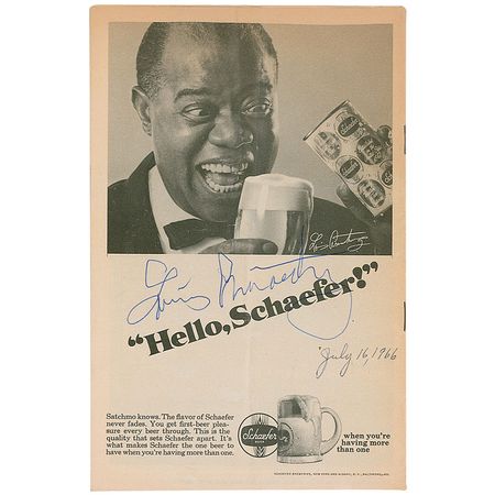 Lot #792 Louis Armstrong Group Lot - Image 2