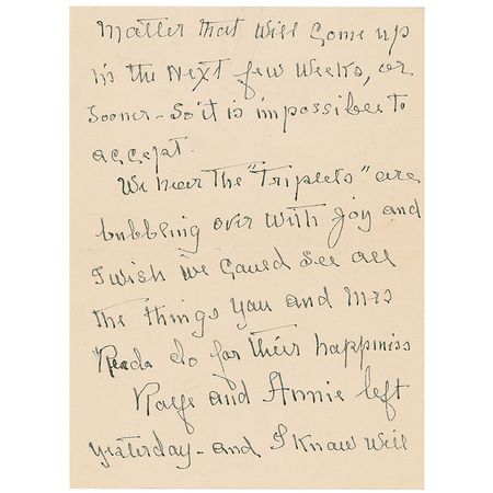 Lot #152 Edith Bolling Wilson - Image 2