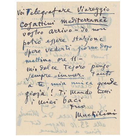 Lot #768 Giacomo Puccini: Puccini in love - Image 3