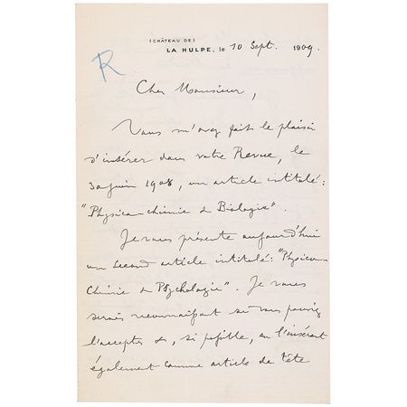 Lot #367 Ernest Solvay: The gatherer of geniuses - Image 1