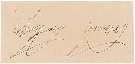 Lot #29 Calvin Coolidge Signature