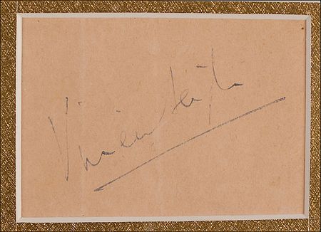 Lot #1252 Vivien Leigh Signature - Image 2