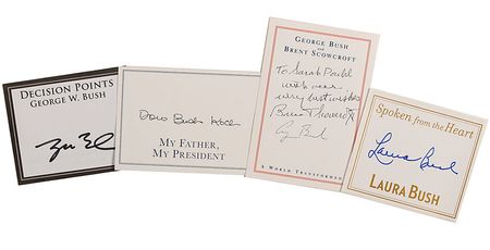 Lot #17 The Bushes Bookplates