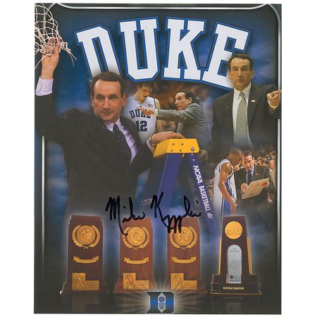 Lot #1534 Mike Krzyzewski Signed Photographs - Image 1