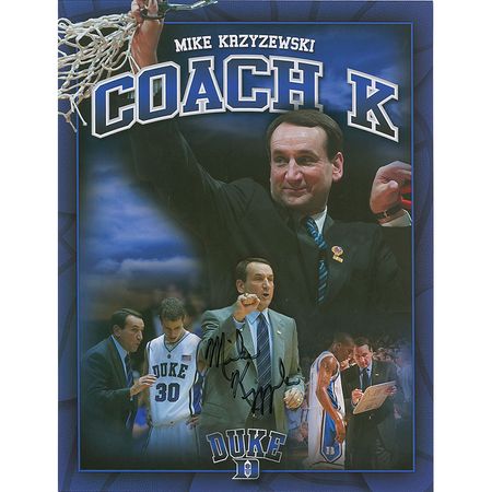 Lot #1534 Mike Krzyzewski Signed Photographs - Image 3