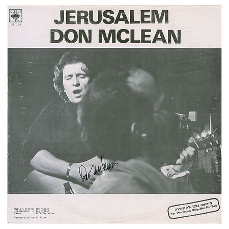 Lot #956 Don McLean Album and Letter - Image 2