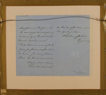 Lot #249 Eugenie Handwritten Letter Signed - Image 2