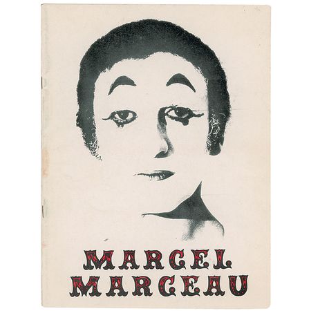 Lot #1266 Marcel Marceau Program - Image 1