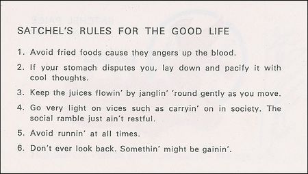 Lot #1580 Satchel Paige Business Card - Image 2