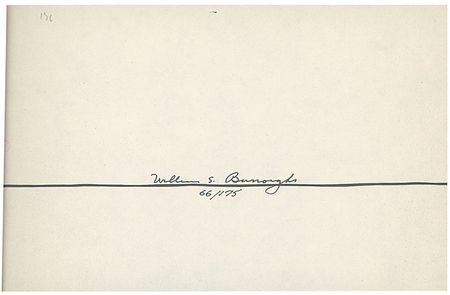 Lot #527 William S. Burroughs Book - Image 1