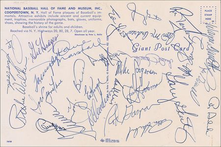 Lot #1570 NY Mets Postcard - Image 1