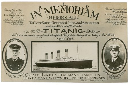 Lot #1741 Titanic Memorial Postcards - Image 1