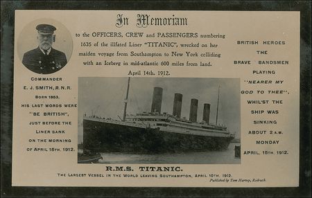 Lot #1741 Titanic Memorial Postcards - Image 2