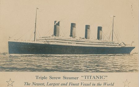 Lot #1727 Titanic Postcards - Image 1