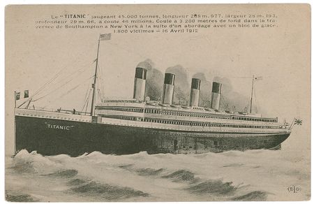 Lot #1713 French Titanic - Image 2