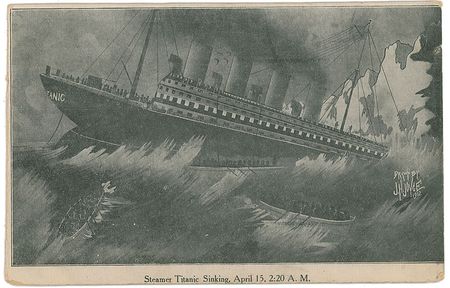 Lot #1732 Titanic Postcards - Image 1