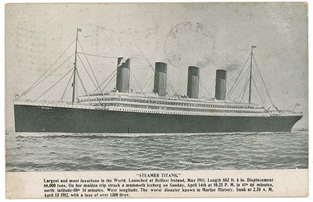Lot #1722 Titanic Memorial - Image 1
