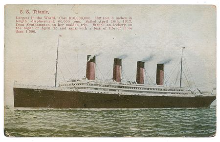 Lot #1661 Titanic: ?You no doubt heard all about this ship so I need not tell you everything about it? - Image 1