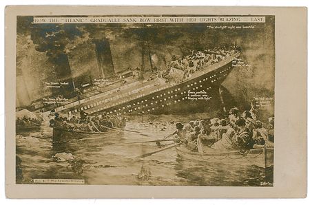 Lot #1735 Titanic Postcards - Image 1