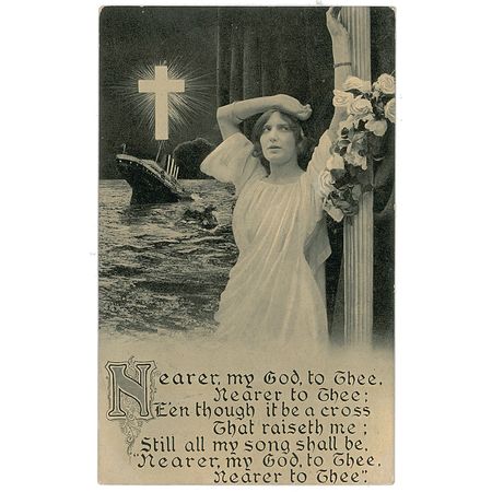 Lot #1710 Titanic Memorial Postcard - Image 1